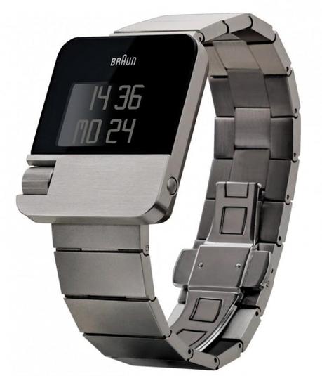 Braun Gents Digital Stainless Steel Bracelet Watch