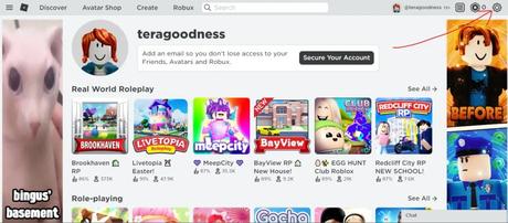 Click the Settings icon