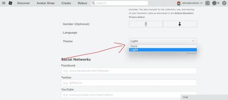 How to Change Roblox Theme Choose Dark or Light theme