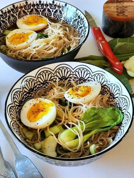 Quick Miso Noodles