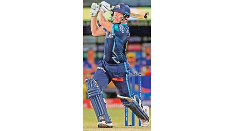 David Miller scored an unbeaten 94 runs.