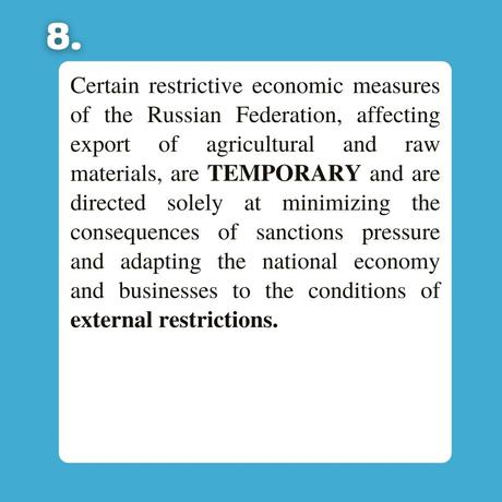 Don’t blame us for current global food challenges – Russia Don’t blame us for current global food challenges – Russia