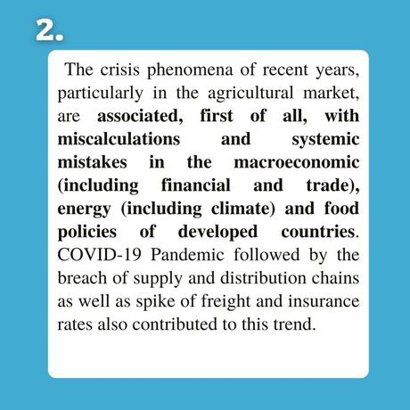 Don’t blame us for current global food challenges – Russia Don’t blame us for current global food challenges – Russia