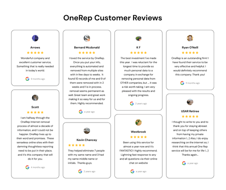 OneRep Review 2022: Is OneRep Legit? Remove Yourself from the Internet