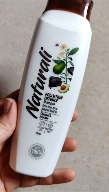 Naturali Pollution Defence Shampoo with Charcoal & Avocado Review