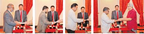 Four new State Ministers sworn in