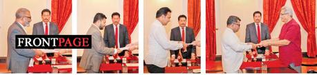 Four new State Ministers sworn in