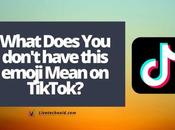 What Does Don’t Have This Emoji Mean TikTok?