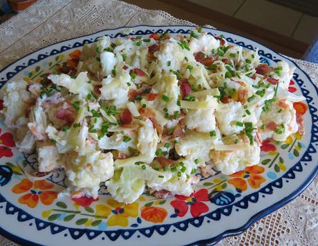 Loaded Fauxtato Salad Loaded Fauxtato Salad