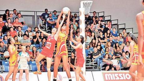 Action at the Sri Lanka- Singapore Asian Championship final in 2018.