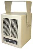 KING KBP1230 KBP Multi-Wattage Compact Unit Heater, 2850W / 120V / 1 Ph, Almond