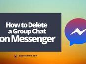 Delete Group Chat Messenger