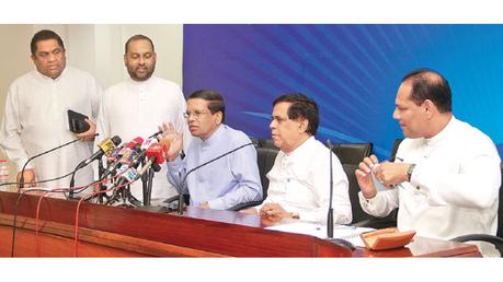 President agrees to form Interim Govt – Maithripala