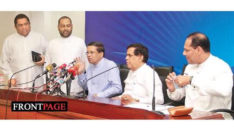 President agrees to form Interim Govt – Maithripala