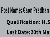 Sivasagar Recruitment 2022 Gaon Pradhan (Sarkari) Vacancy