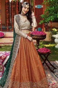 Shocking Pink Blouse Lehenga