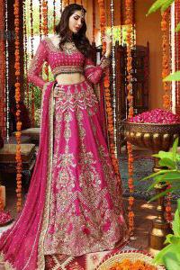 Maroon Can Can Lehenga Blouse