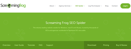 Screaming Frog SEO Spider