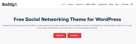 BuddyX - Free Community Theme