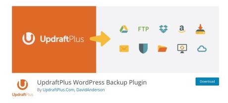 WordPress Plugins You Must Have When Starting a New Website updraftplus wordpress backup plugin