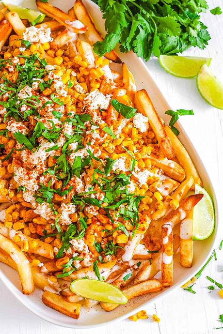 Corn Fries (Mexican Street Corn Style + 4 Variations!)