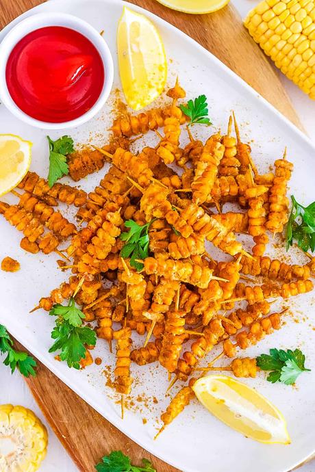 Corn Fries (Mexican Street Corn Style + 4 Variations!)