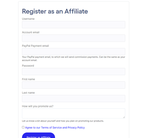 solid affiliate partner registration