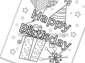 Free Happy Birthday Coloring Pages