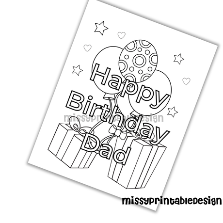 Free Happy Birthday Coloring Pages