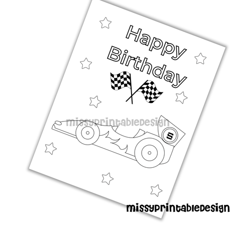 Free Happy Birthday Coloring Pages