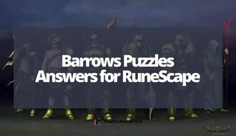 Barrows Puzzles Answers for RuneScape