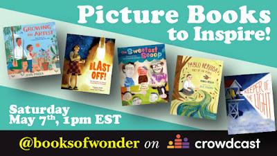 VIRTUAL PANEL: PICTURE BOOKS TO INSPIRE at Books of Wonder, NYC