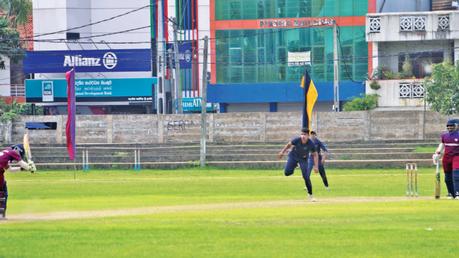 Chamod Battage captured three wickets and scored 16 runs for Rahula