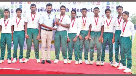 Champion St. Servatius’ cricket team 