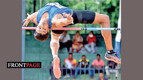 Ushan Thiwanka wins  high jump gold in USA