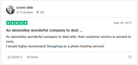 smugmug customer support review