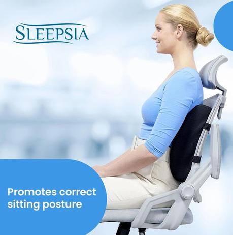 Half Lumbar Backrest Pillow