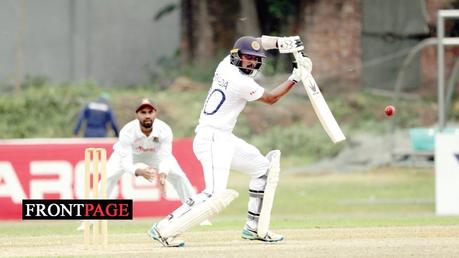 Sri Lanka (14/1) on  rain-marred Day One