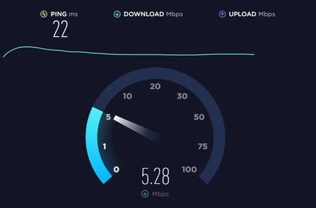 Check your internet speed