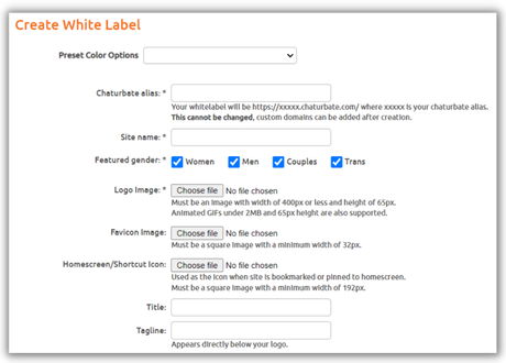 Chaturbate Affiliate Program Why You Should Promote It! Create your own Chaturbate Whitelabel site and earn 20% revenue share commissions