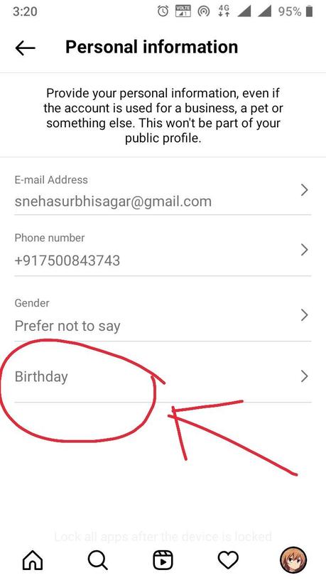 How To Change Your Date Of Birth Instagram 2022