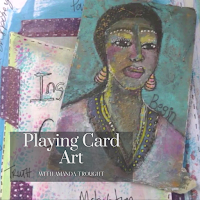 Art Journal Cover - Mixed Media Artist Collaboration, Challenges