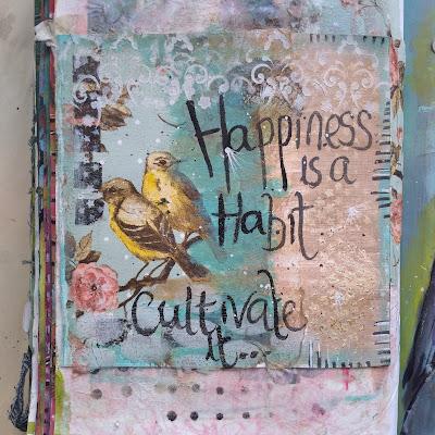 Habit - Messy May - Art Prompt for your Art Journal Play