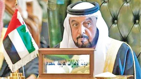 UAE President Sheikh Khalifa bin Zayed al-Nahyan