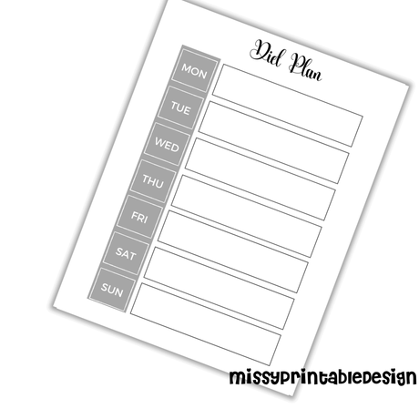 Free Printable Fitness Planners