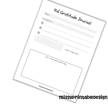 Free Printable Gratitude Journals