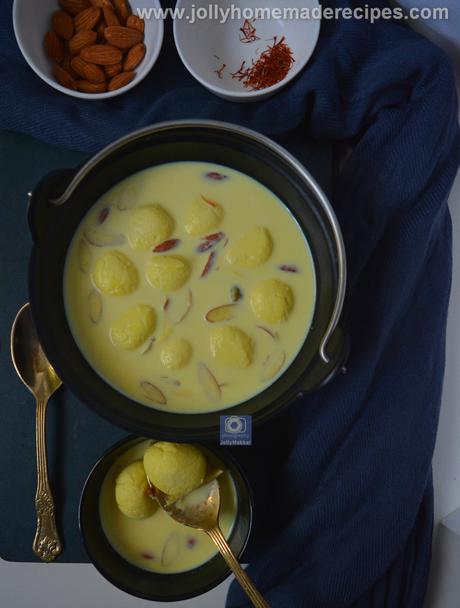 Kesari Angoori Rasmalai Recipe | How to make Angoori Rasmalai | Bengali Angoori Rasmalai Recipe