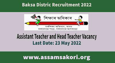 Baksa Recruitment 2022