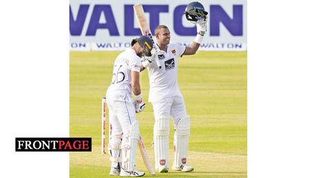 Mathews unbeaten ton takes Sri Lanka to 258/4 at stumps