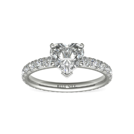 Heart Shape Diamond Engagement Rings